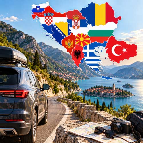 Balkans by Car – Mobile Internet, Roaming & eSIM Country by Country