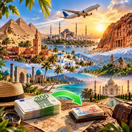 Where Can You Travel for €1,000 for One Week? 10 Destinations Outside the EU